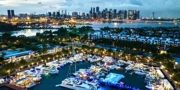 Superyachts on display at the Singapore Yachting Festival - sea lync asia