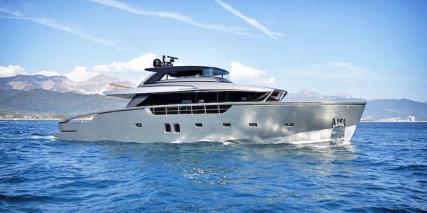 Superyacht premier launch at a yacht show - sea lync asia